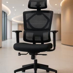 Advanced Ergonomic Mesh Office Chair with Dynamic Lumbar & 3D Headrest