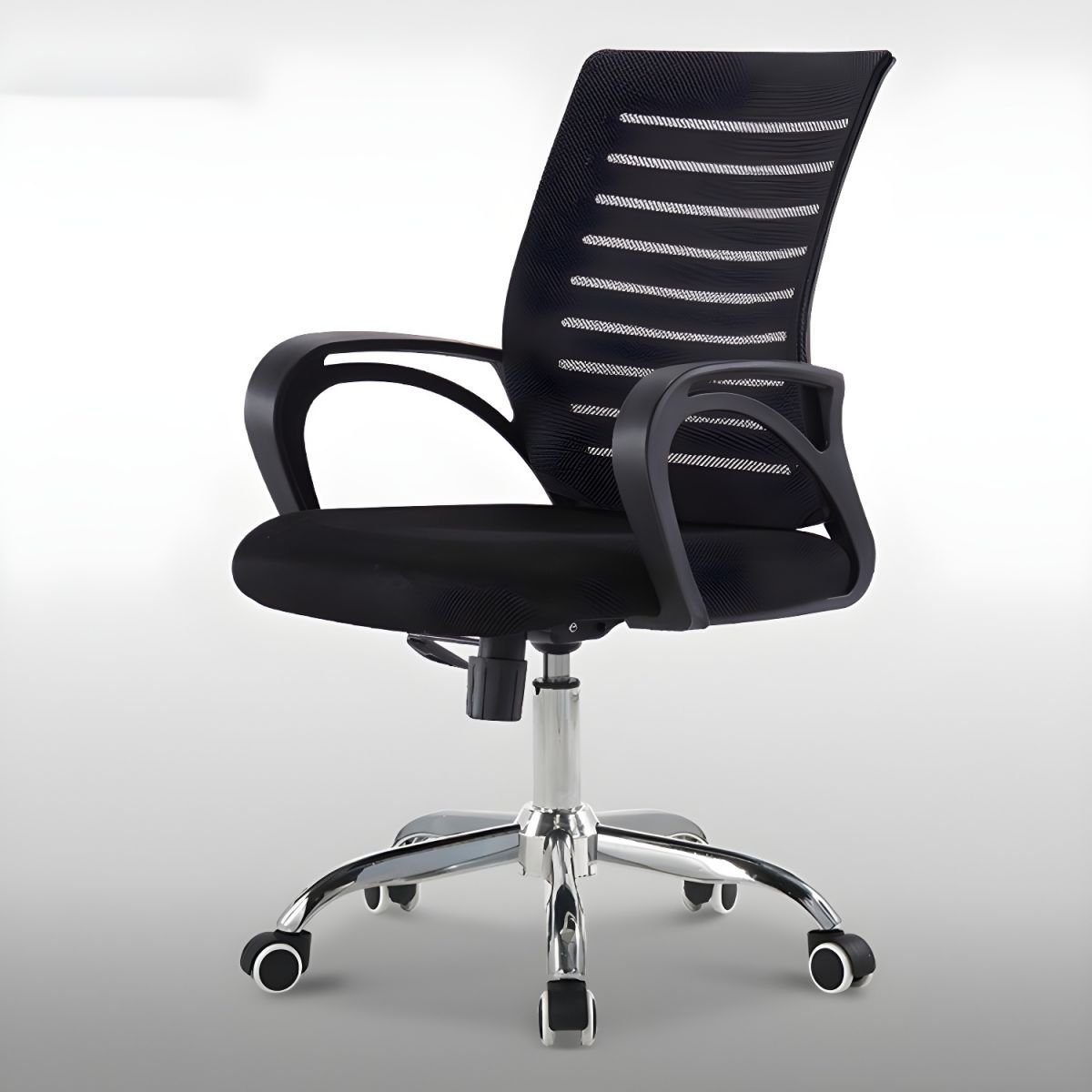 Mid-Back Mesh Office Chair – Sleek Design with Ergonomic Comfort - Image 3