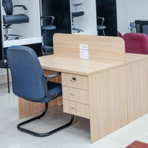 Two way modular custom office workstation