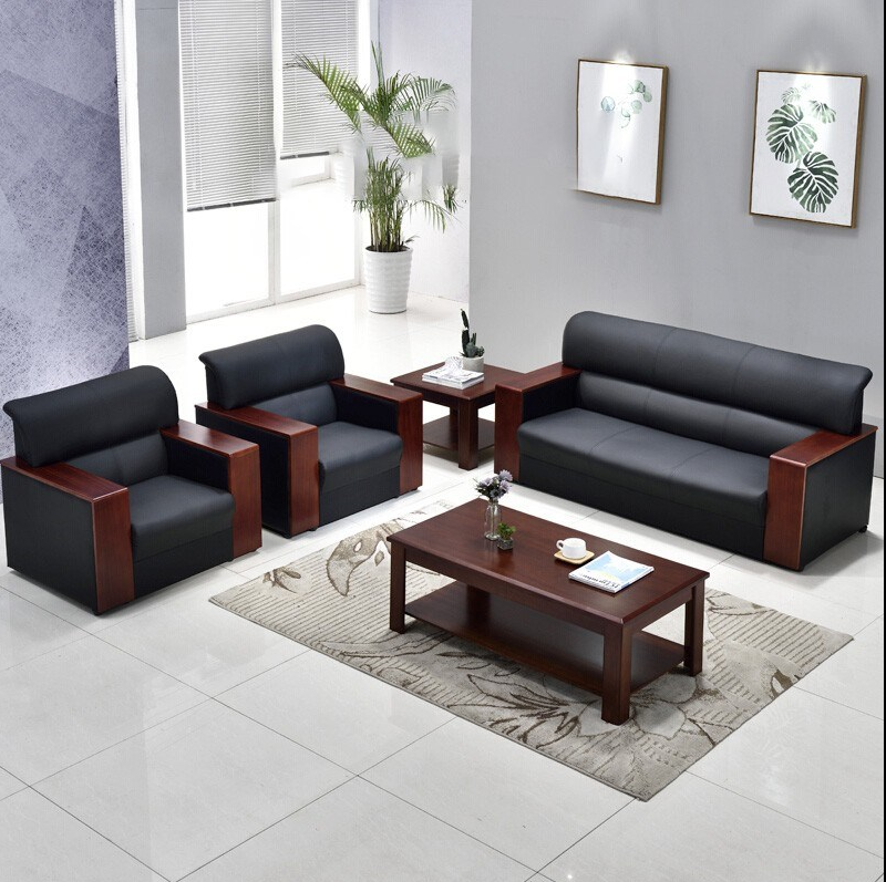 5-Seater Leather Executive Sofa - Image 4
