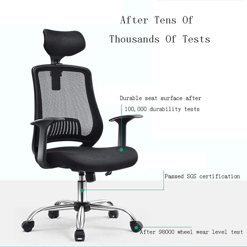 Ergonomic High Back Mesh Office Chair with Adjustable Headrest - Image 3