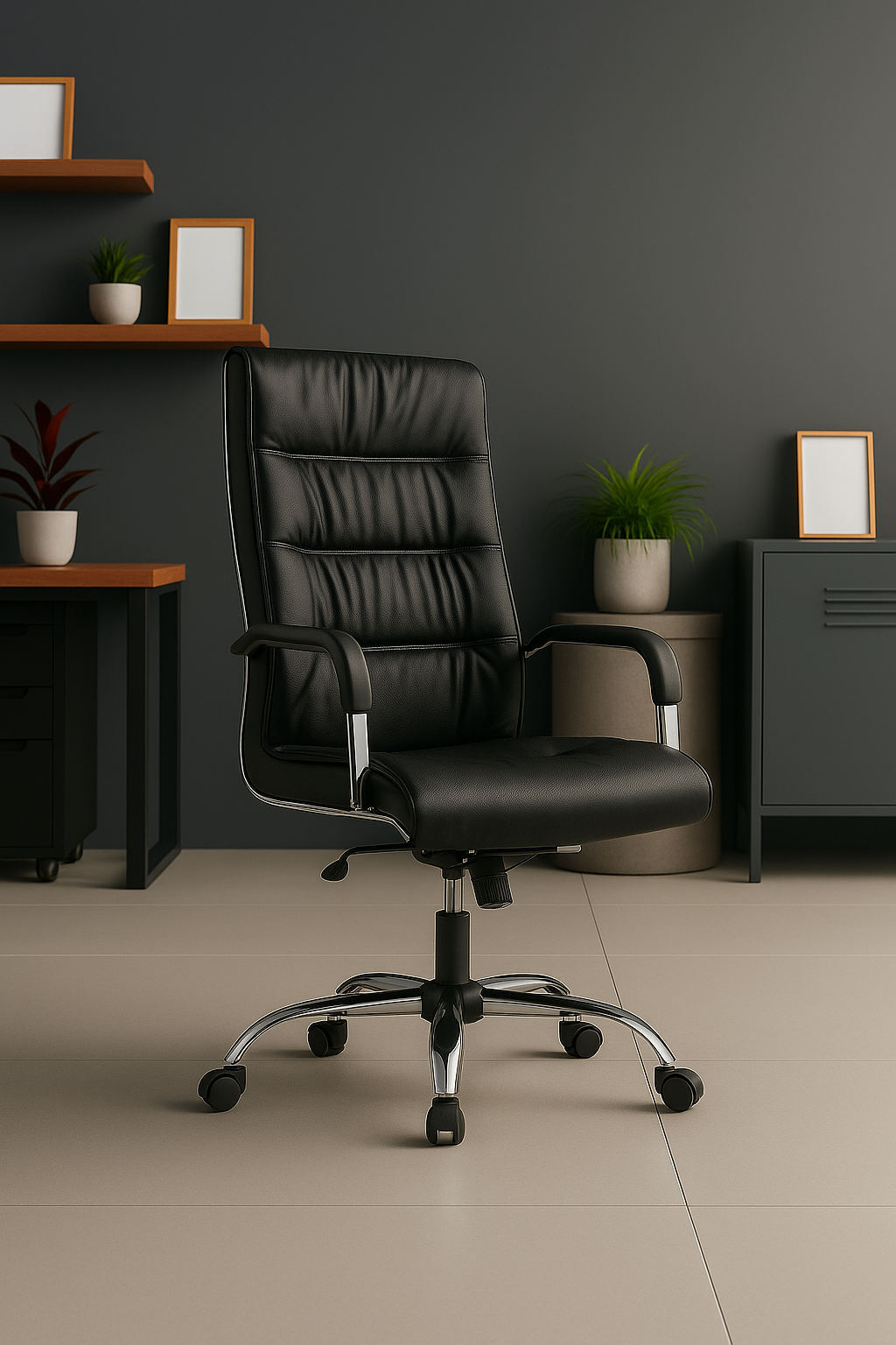 Premium Black Executive Office Chair - Image 2