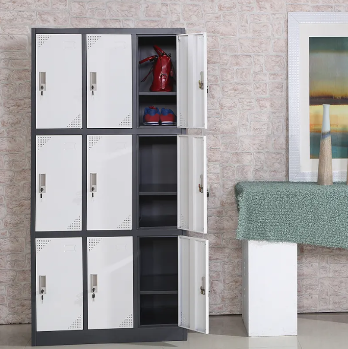 9 Locker Office Filing Cabinet - Image 2