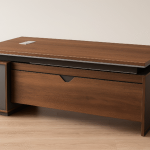 Modern executive office desk.