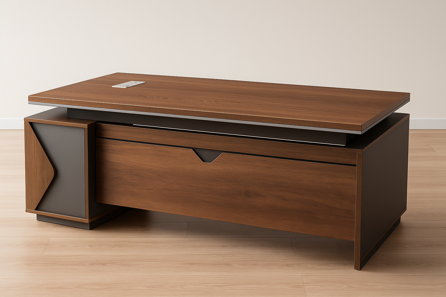 Modern executive office desk.