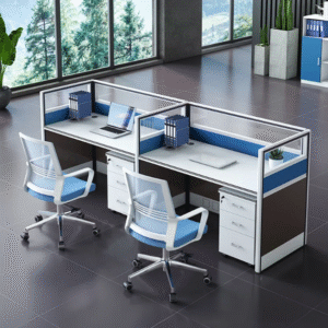 2 Way Straight Workstation