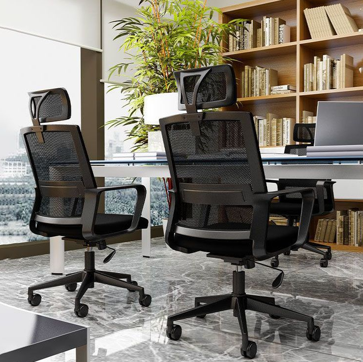 AeroFlex Mesh Office Chair with Headrest - Image 3