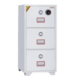 3 Drawer Fireproof Filling Cabinet - Image 3