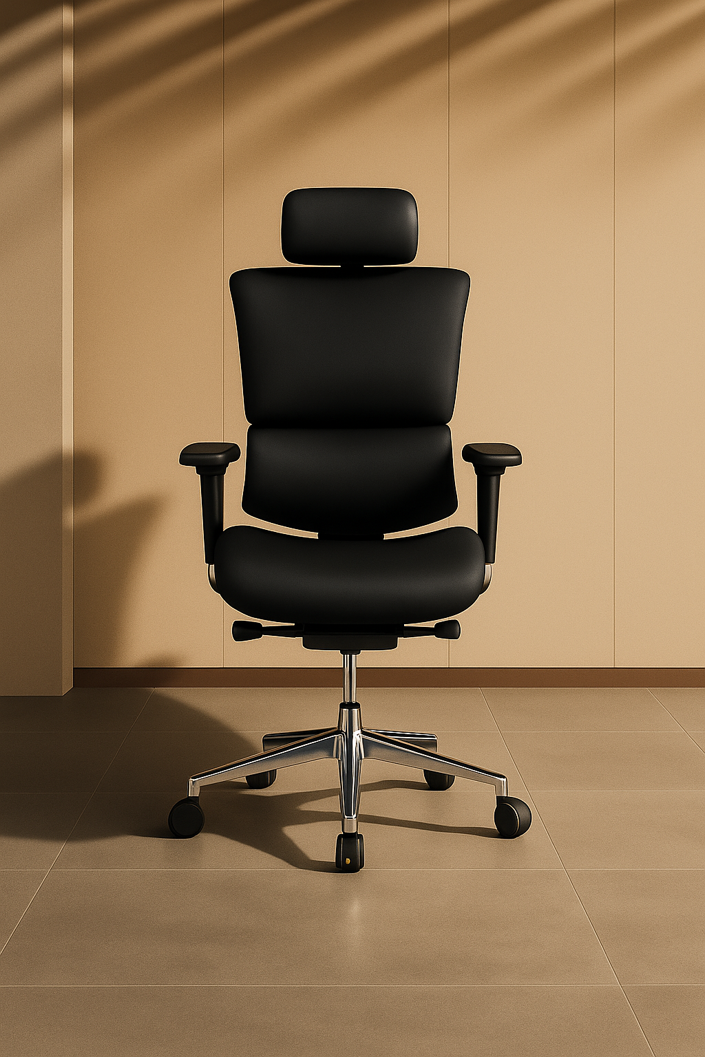 Premium Ergonomic High Back Executive Chair – Black - Image 4
