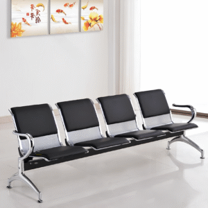 4-Link padded visitor bench