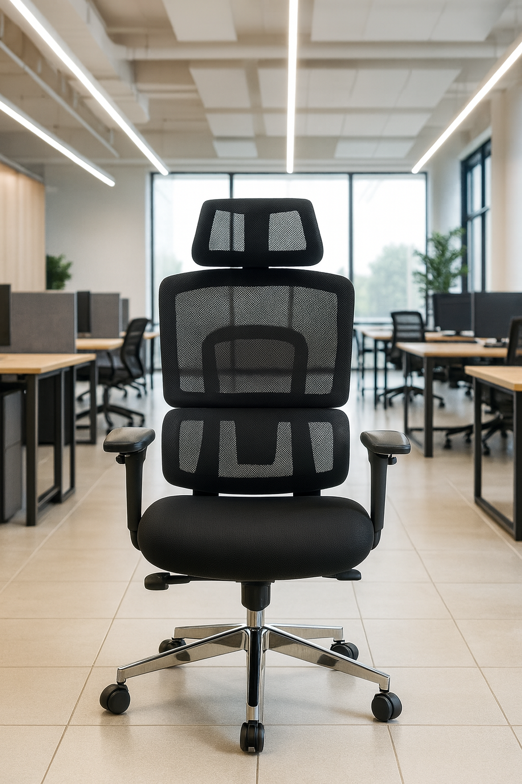 Ergonomic High Back Mesh Office Chair - Image 2