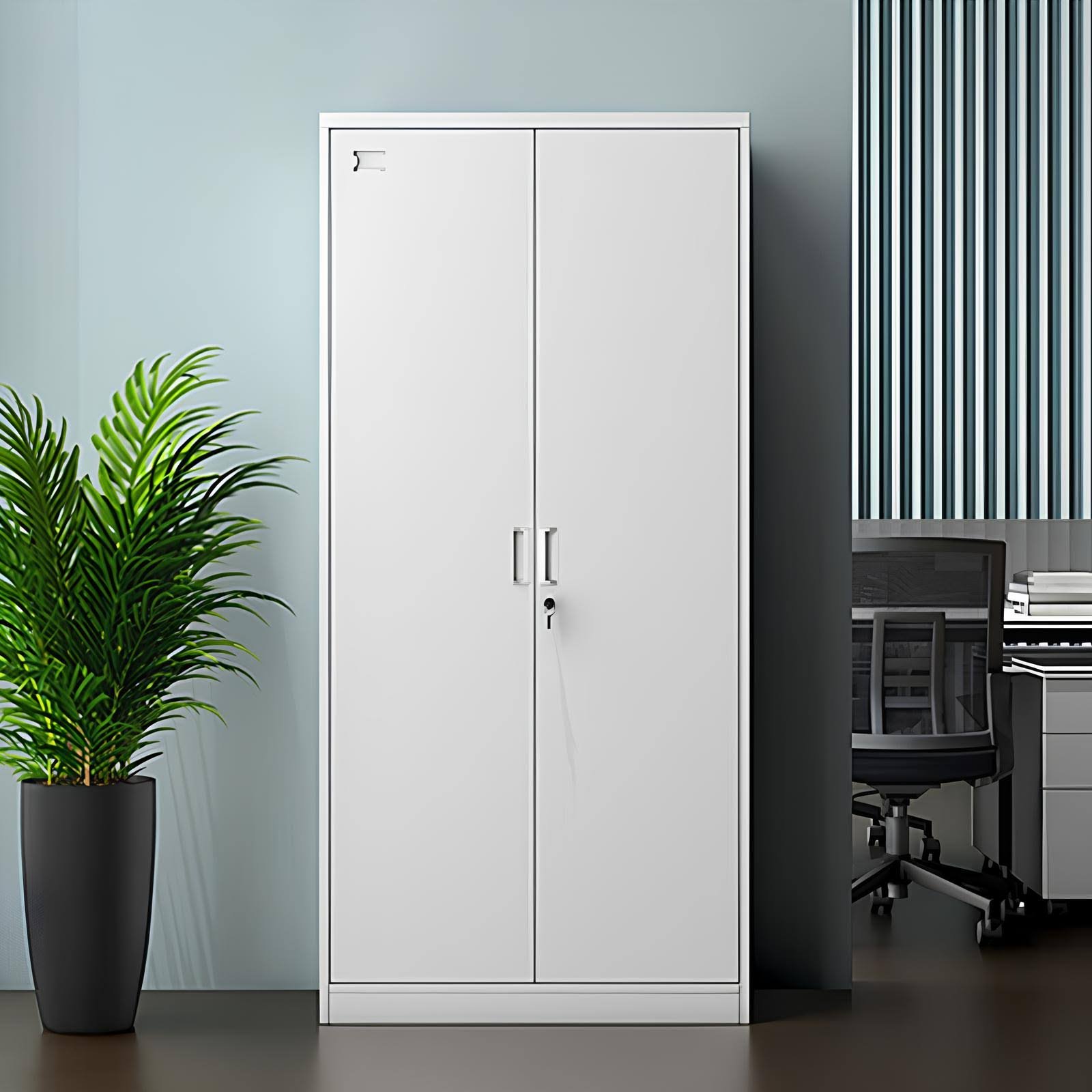 2 door metallic filling cabinet