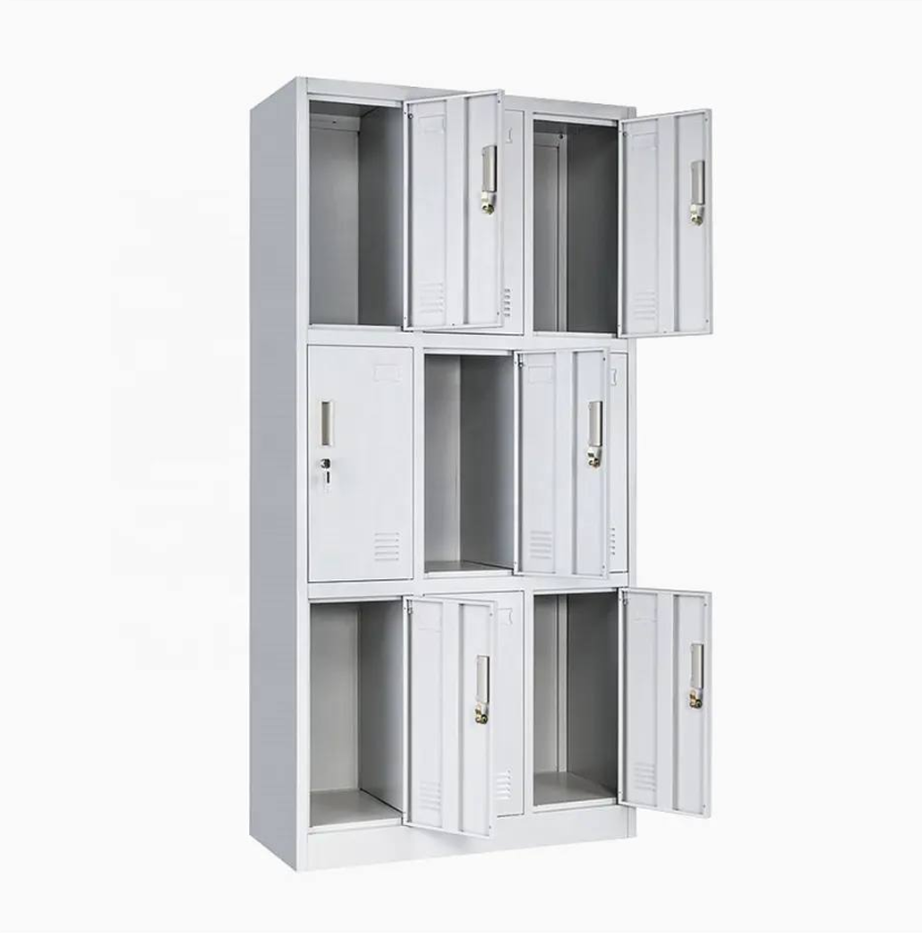 9-Locker office filing Cabinet - Image 4